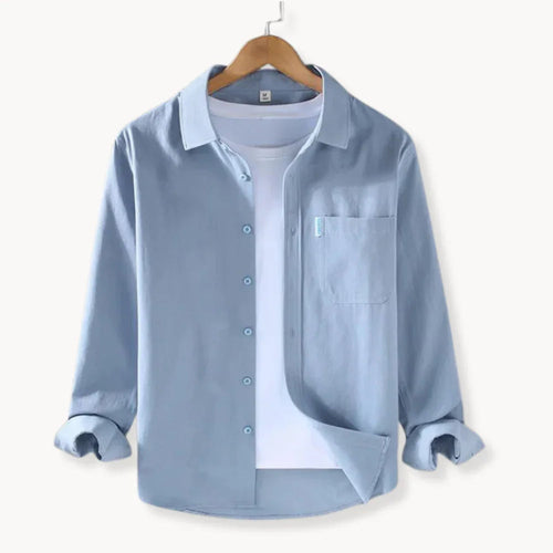 Alban - Chemise en Coton Manches Longues