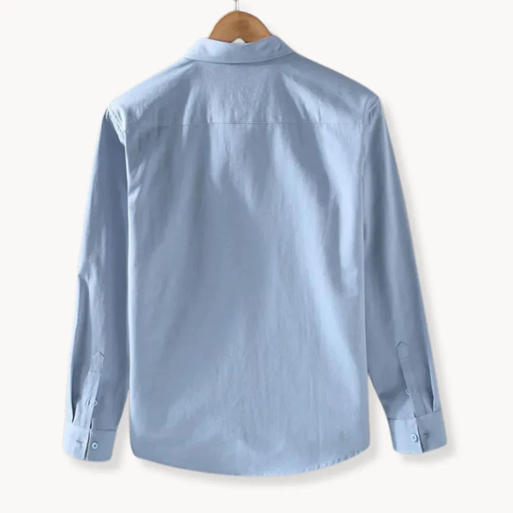Alban - Chemise en Coton Manches Longues
