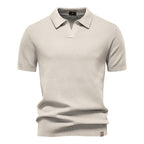 Élégance - Polo Col Ouvert