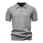Élégance - Polo Col Ouvert