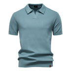 Élégance - Polo Col Ouvert