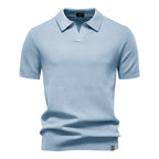 Élégance - Polo Col Ouvert