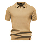 Élégance - Polo Col Ouvert