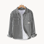 Géo - Chemise Légère à Motif Géométrique