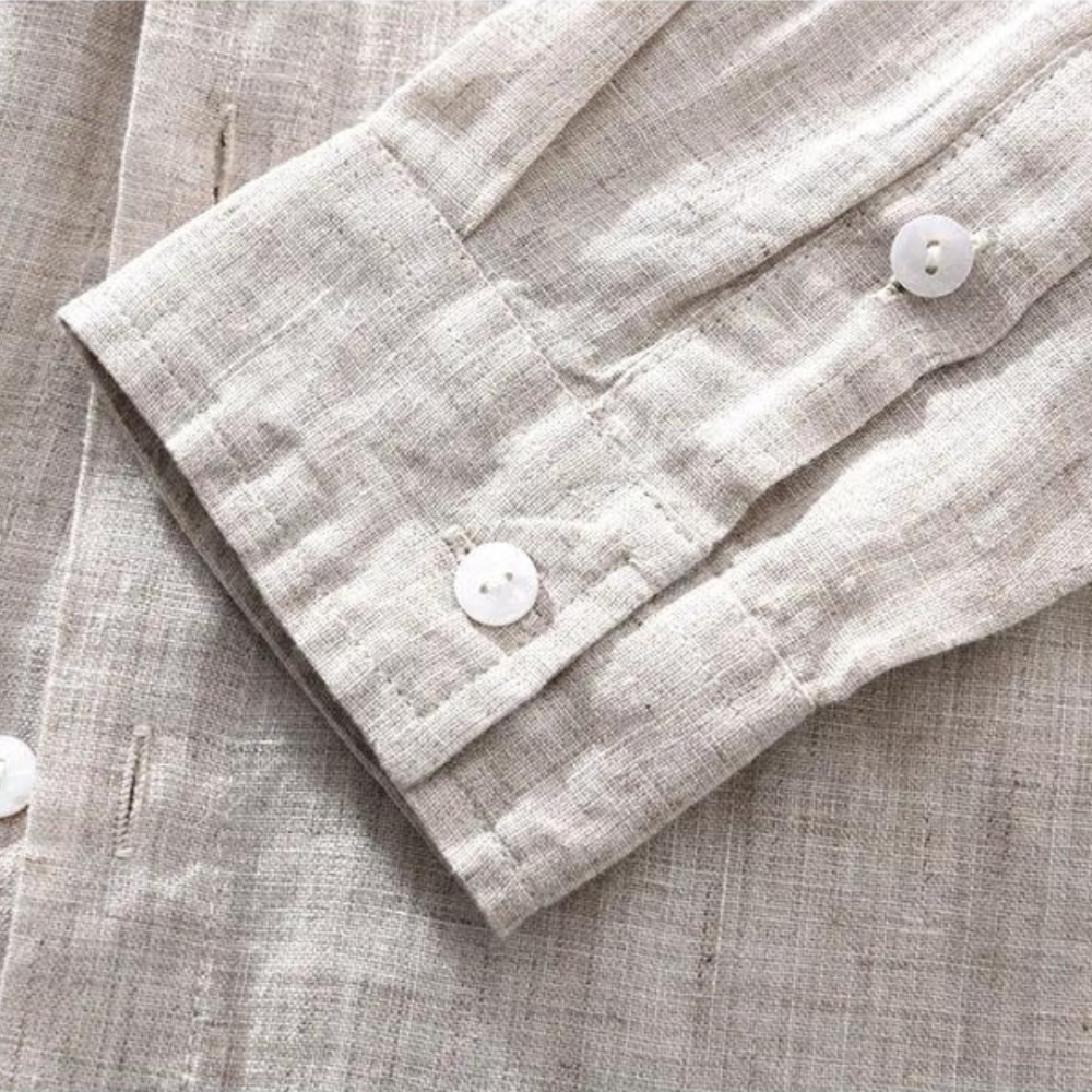 Aubin - Chemise en Lin Boutonnée