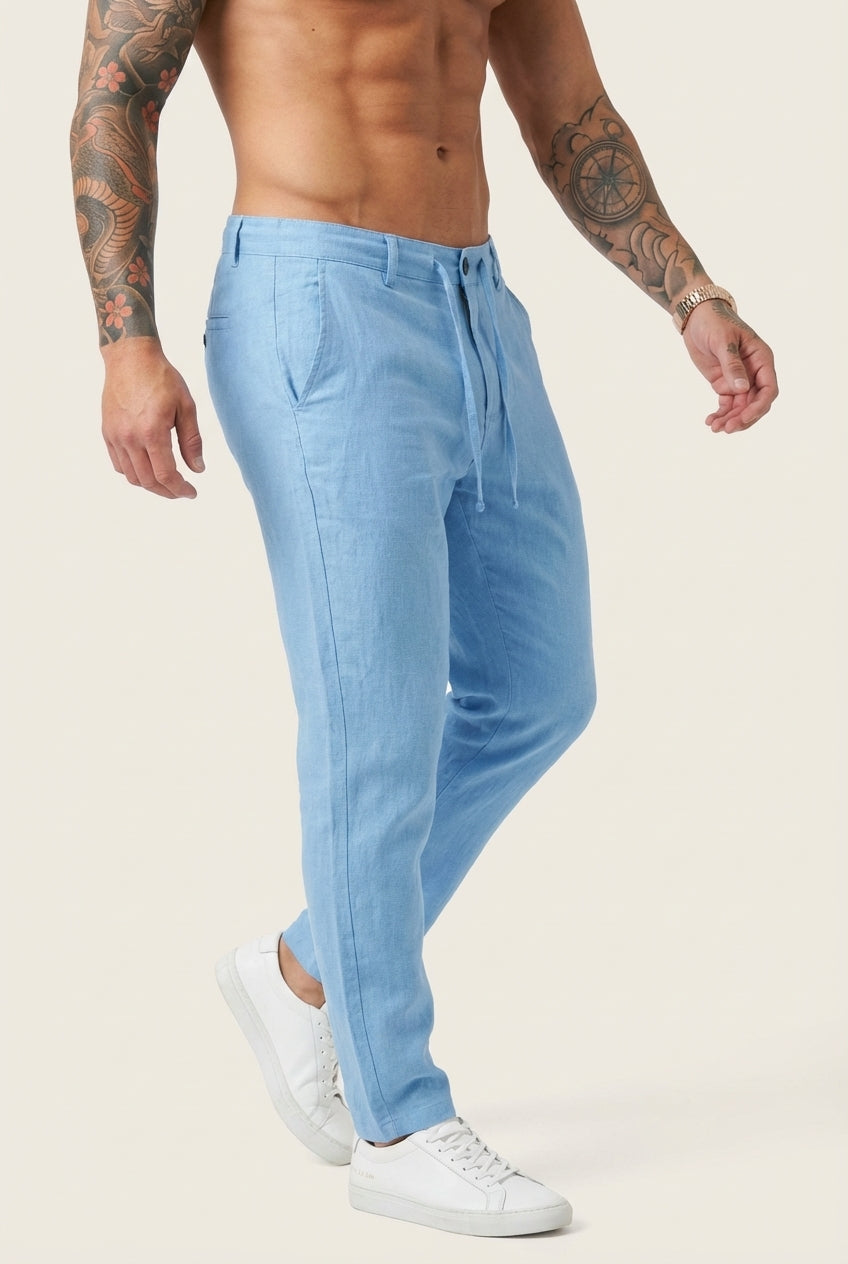 Côme - Pantalon en Lin Décontracté