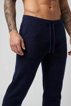 Nuage - Pantalon en Laine Mérinos - Bleu Marine
