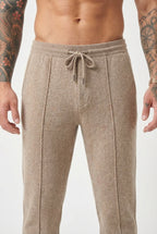 Nuage - Pantalon en Laine Mérinos - Beige