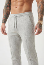 Nuage - Pantalon en Laine Mérinos - Gris Clair
