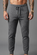 Nuage - Pantalon en Laine Mérinos - Gris Foncé