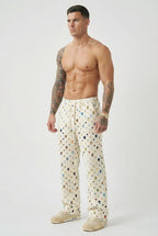 Mosaïque - Pantalon Coupe Droite