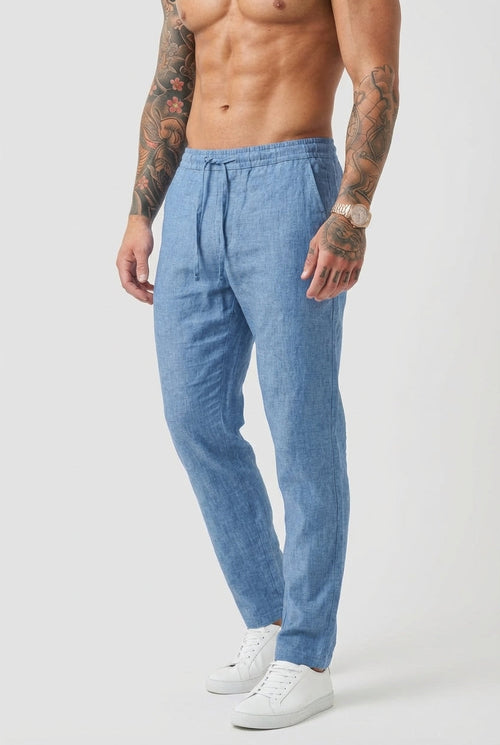 Côme - Pantalon en Lin Décontracté