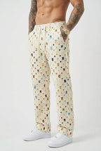 Mosaïque - Pantalon Coupe Droite