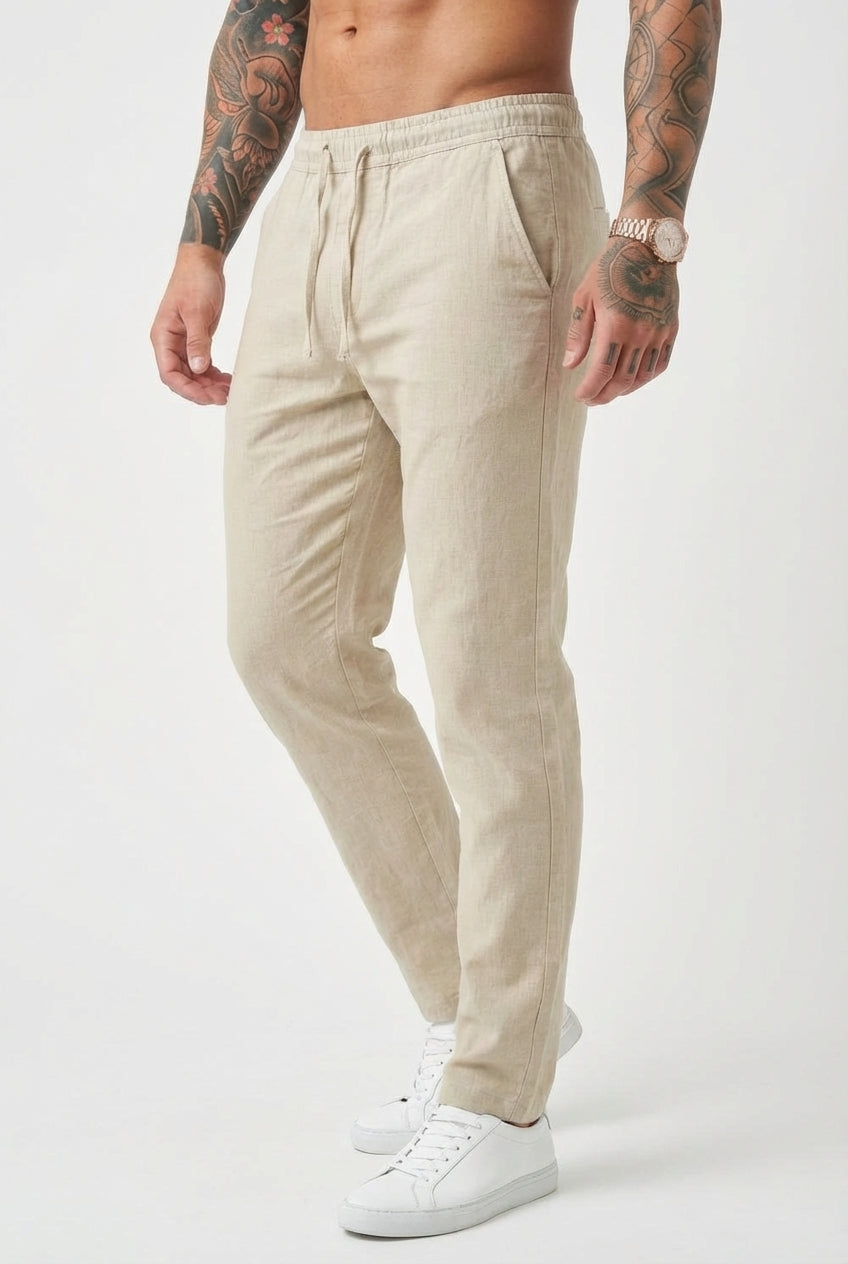 Côme - Pantalon en Lin Décontracté